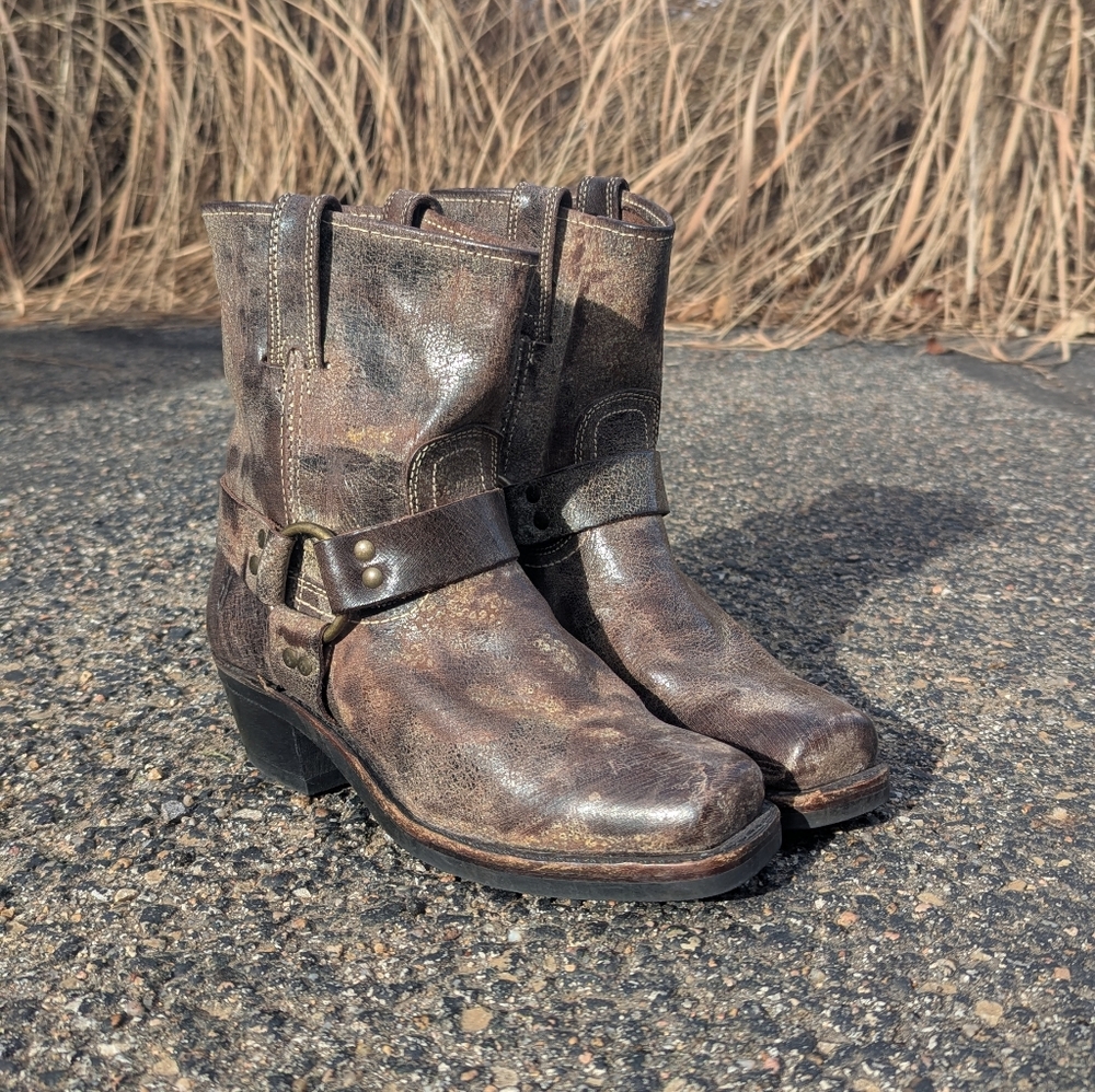 Frye Brown Leather Boots